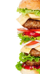 Big hamburger
