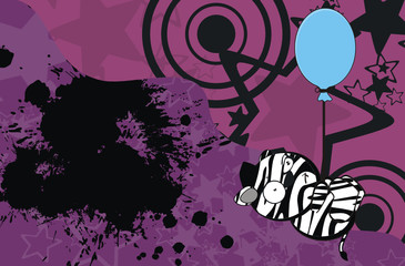 zebra funny cartoon background