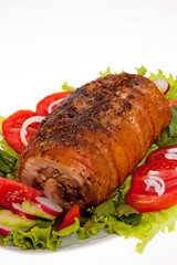 Roast pork