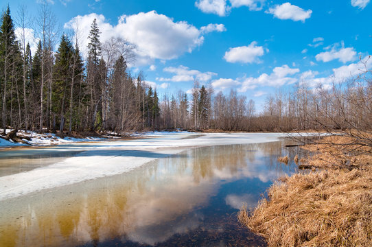 In Siberia, the long-awaited spring