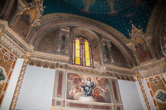 Lago di Scanno - chiesa Santa Maria