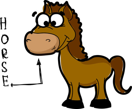 мультфильм лошадь