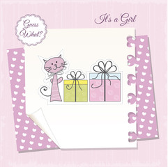 new baby announcement car