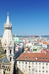 Fototapeta na wymiar Wiedeń view
