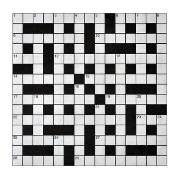 Blank Crossword