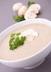 soupe aux champignons