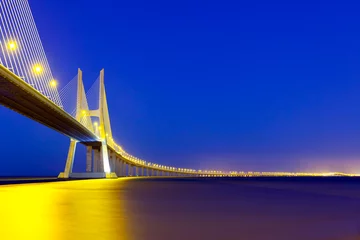 Fototapete Ponte Vasco da Gama Vasco-da-Gama-Brücke.