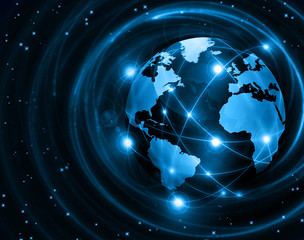 Best Internet Concept of global business from concepts series