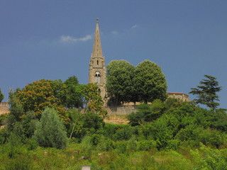 Village de Sainte-Croix-du-Mont ; Gironde ; Aquitaine