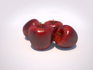 Red apple - Manzana roja
