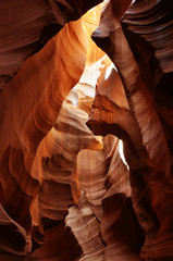 Sandstein-Schlucht Antelope Canyon