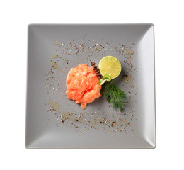 Salmon tartare