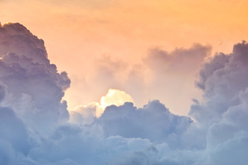 overcast skies before the storm