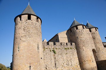 Castillo de Carcassonne, Francia