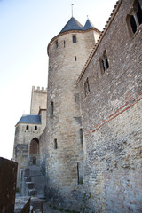 Fototapeta na wymiar Ciudad medieval de Carcassonne