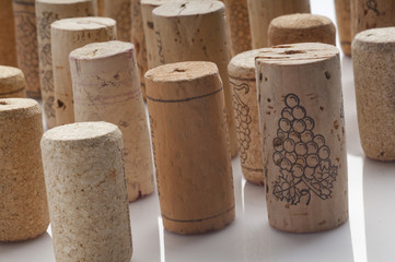 used wine corks