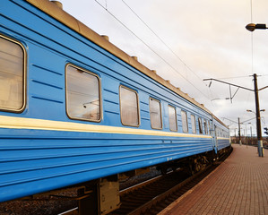Fototapeta premium Belarusian train
