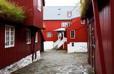 Crédence de cuisine en verre imprimé Scandinavie Torshavn