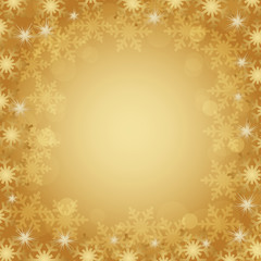 crystal background gold