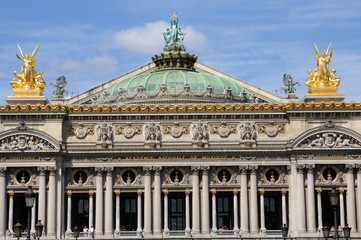 l’Opéra Garnier à Paris