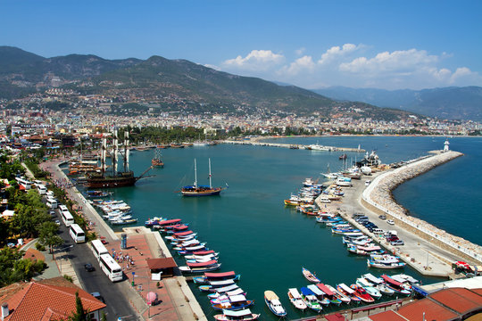 Hafen von Alanya -  Türkei