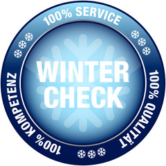Button Wintercheck Service/Qualität/Kompetenz