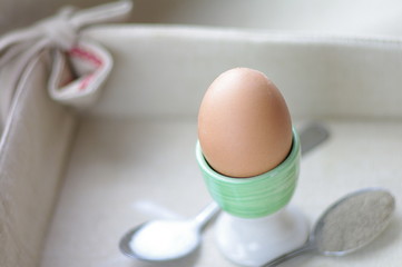 Jajko na śniadanie © nestonik