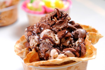 Chocolate icecream