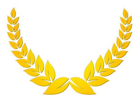 blatt kranz doppelt