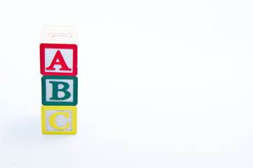 ABC Tower isolated on white