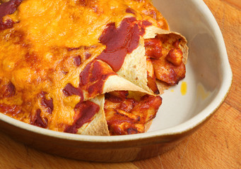 Mexican Chicken Enchiladas