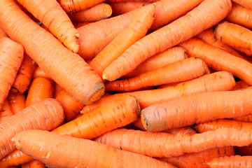 Background of carrots