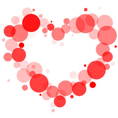 Valentine's Day Red heart