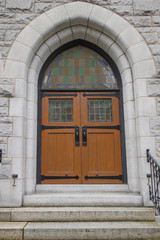 Old Historic Church Doors