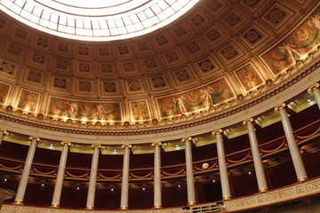 Obraz premium Assemblée nationale, Hémicycle du Palais Bourbon à Paris