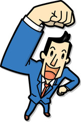 Fototapeta premium ビジネスマン Businessman