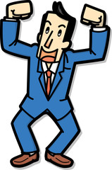 Fototapeta premium ビジネスマン Businessman