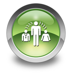 Green Glossy Pictogram 