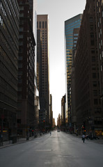 Fototapeta na wymiar Street in New york city