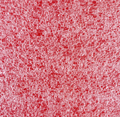 Pink polystyrene macro - bubble, froth effect background