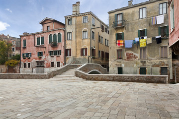 characteristic street of Venice