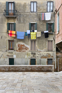 panni stesi a venezia
