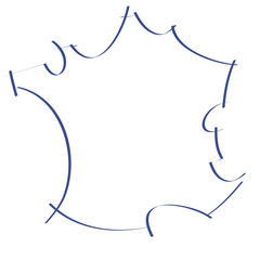 Rough carte de France