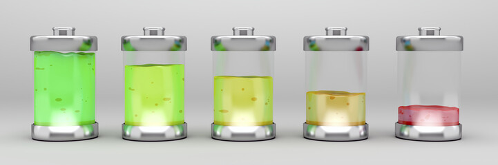 Liquid batteries