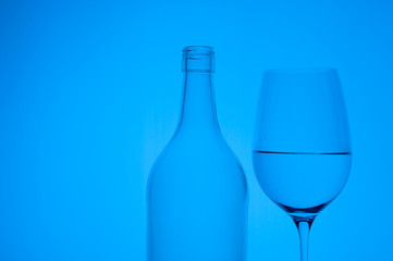 Blue glass