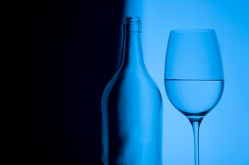 Blue glass
