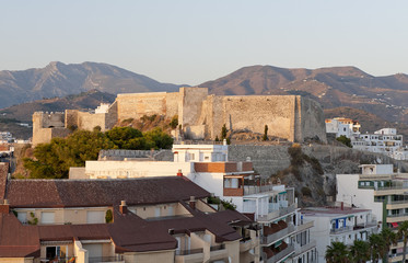 Obraz premium San Miguel Arab Castle, Almunecar, Granada, Spain