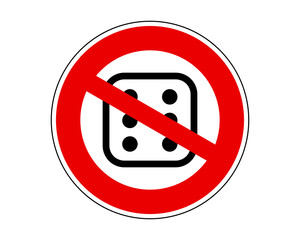 Glücksspiel verboten