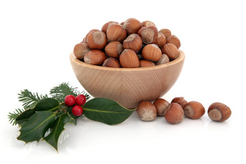 Hazelnuts and Holly