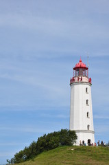 Fototapeta na wymiar Insel Hiddensee - Leuchtturm auf dem Dornbusch